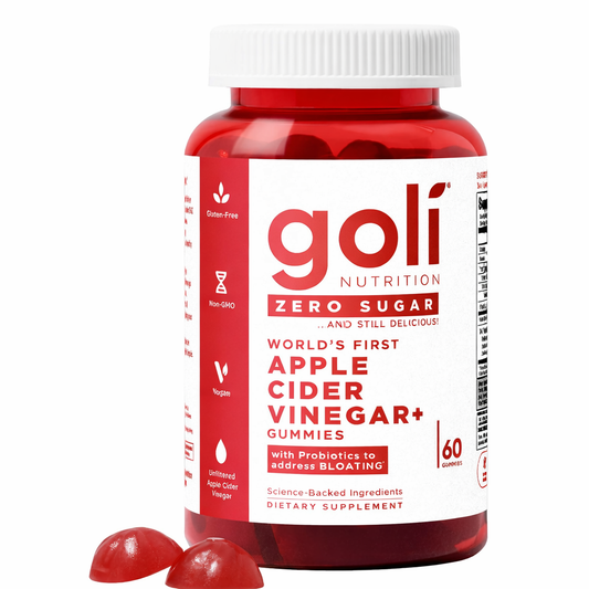 Goli Gominolas de Vinagre de Sidra de Manzana con B12 y Probióticos